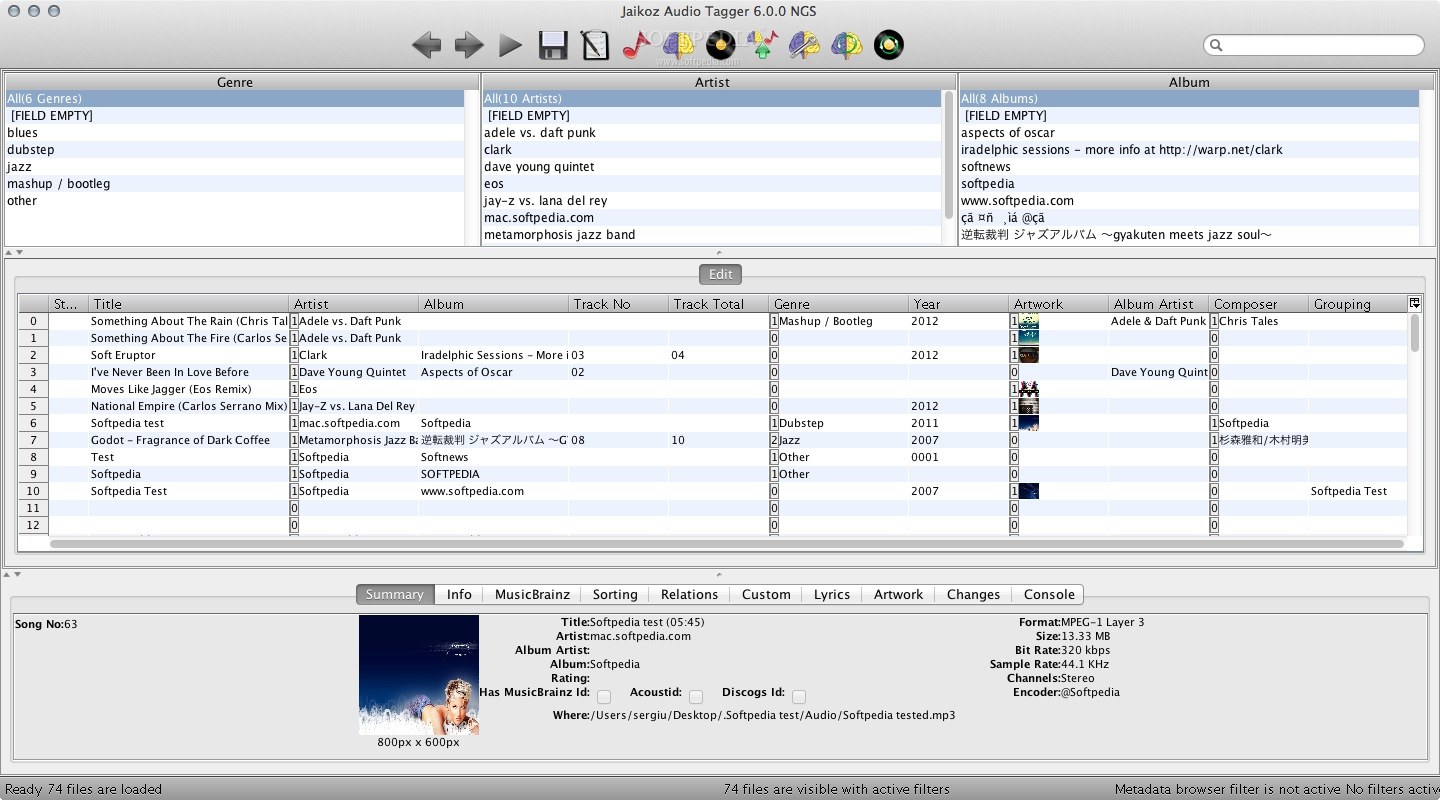 Jaikoz audio tagger mac crack software